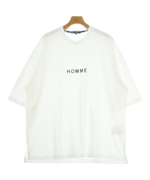 COMME des GARCONS HOMME(コムデギャルソンオム)Tシャツ・カットソー 白 サイズ:XL/2200550549068