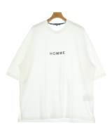 COMME des GARCONS HOMME（コムデギャルソンオム）Tシャツ・カットソー 白 サイズ:XL メンズ/2200550549068