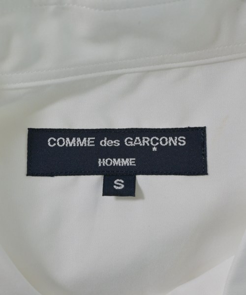 COMME des GARCONS HOMME（コムデギャルソンオム）カジュアルシャツ 白 サイズ:S メンズ/2200550849045