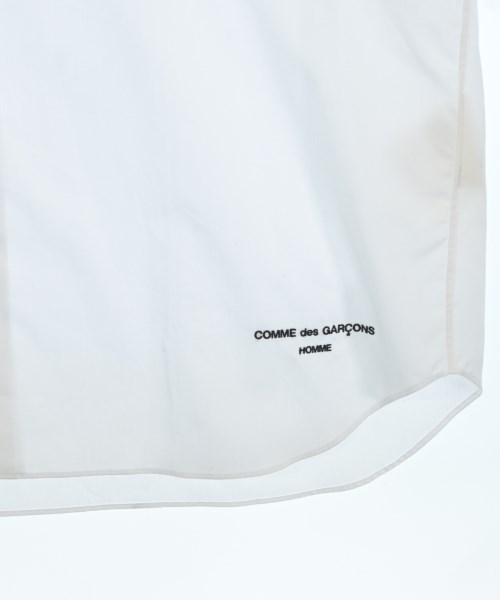 COMME des GARCONS HOMME（コムデギャルソンオム）カジュアルシャツ 白 サイズ:L メンズ/2200550849052