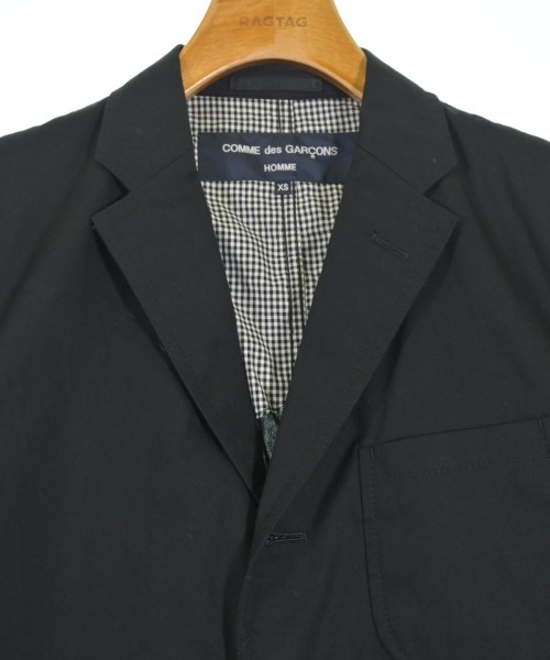 COMME des GARCONS HOMME（コムデギャルソンオム）カジュアルジャケット 黒 サイズ:XS メンズ/2200550204073