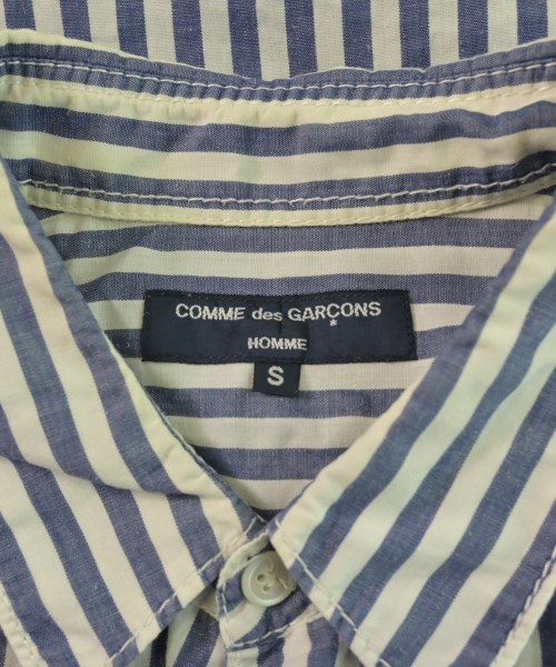 COMME des GARCONS HOMME（コムデギャルソンオム）カジュアルシャツ 青 サイズ:S メンズ/2200620889346