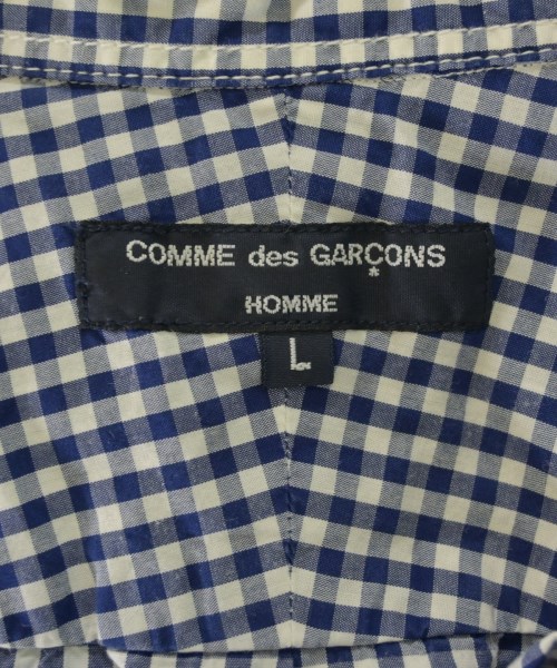 COMME des GARCONS HOMME（コムデギャルソンオム）カジュアルシャツ 青 サイズ:L メンズ/2200621770155