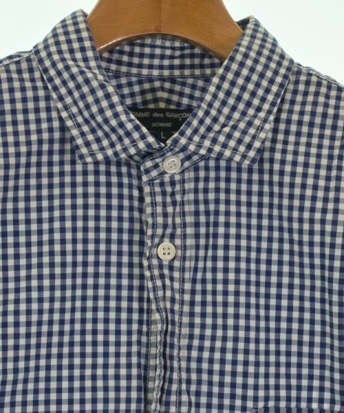 COMME des GARCONS HOMME（コムデギャルソンオム）カジュアルシャツ 青 サイズ:L メンズ/2200621770155