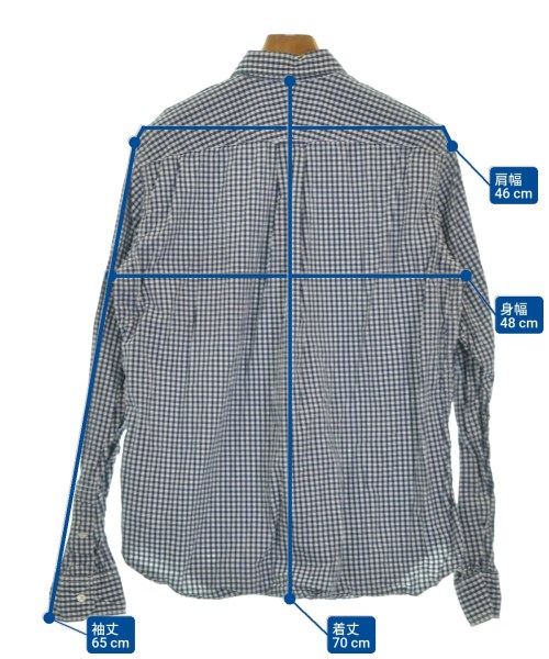 COMME des GARCONS HOMME（コムデギャルソンオム）カジュアルシャツ 青 サイズ:L メンズ/2200621770155