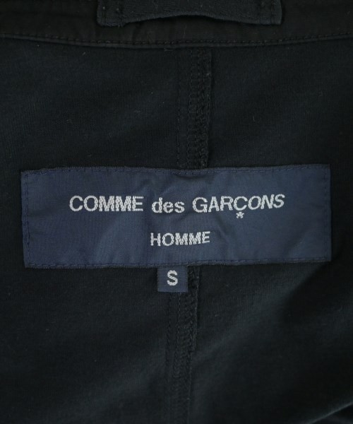 COMME des GARCONS HOMME（コムデギャルソンオム）カジュアルジャケット 黒 サイズ:S メンズ/2200622708201