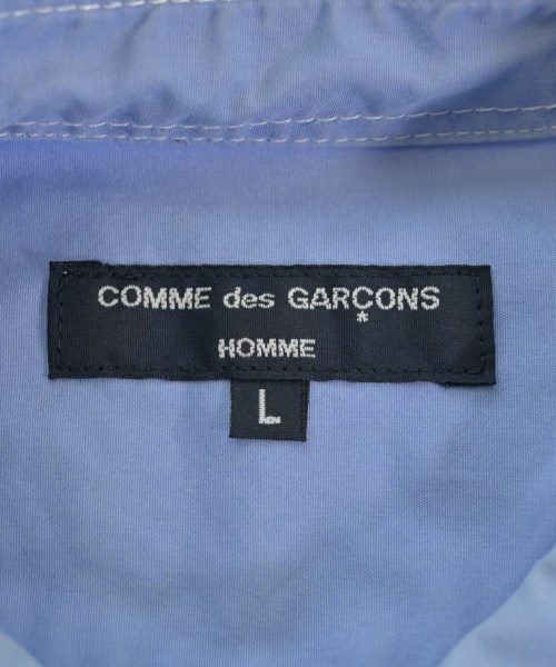 COMME des GARCONS HOMME（コムデギャルソンオム）カジュアルシャツ 青 サイズ:L メンズ/2200623068038