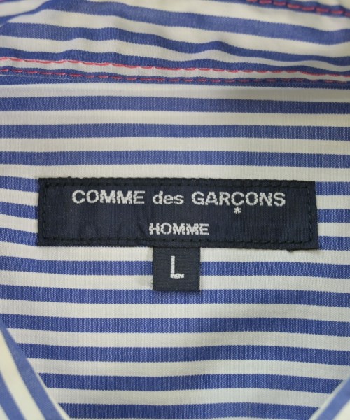 COMME des GARCONS HOMME（コムデギャルソンオム）カジュアルシャツ 青 サイズ:L メンズ/2200623068045