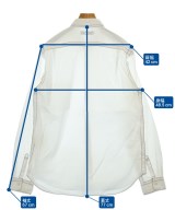COMME des GARCONS HOMME（コムデギャルソンオム）カジュアルシャツ 白 サイズ:L メンズ/2200623068076
