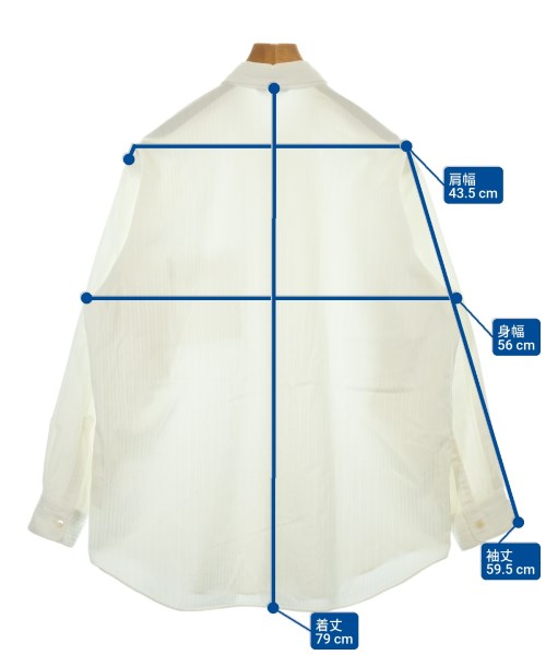 COMME des GARCONS HOMME（コムデギャルソンオム）カジュアルシャツ 白 サイズ:-(M位) メンズ/2200623427019