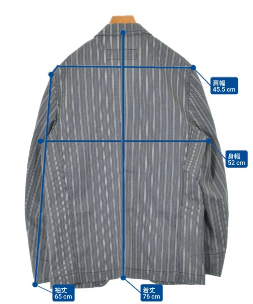 COMME des GARCONS HOMME（コムデギャルソンオム）テーラードジャケット グレー サイズ:M メンズ/2200618230020
