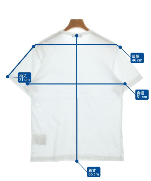 COMME des GARCONS HOMME（コムデギャルソンオム）Tシャツ・カットソー 白 サイズ:S メンズ/2200617621041