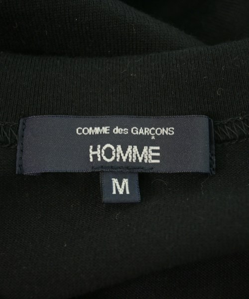 COMME des GARCONS HOMME（コムデギャルソンオム）Tシャツ・カットソー 黒 サイズ:M メンズ/2200624101116