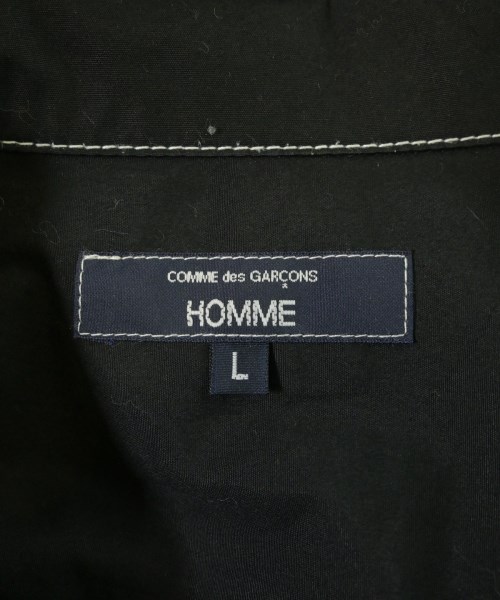 COMME des GARCONS HOMME（コムデギャルソンオム）カジュアルシャツ 黒 サイズ:L メンズ/2200624101123