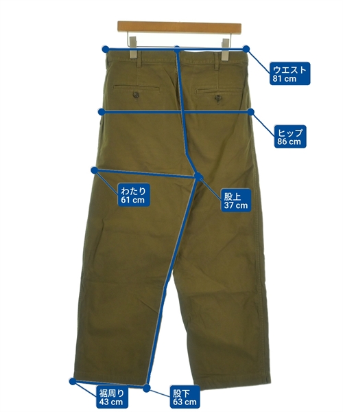 COMME des GARCONS HOMME（コムデギャルソンオム）その他 カーキ サイズ:S メンズ/2200625501106