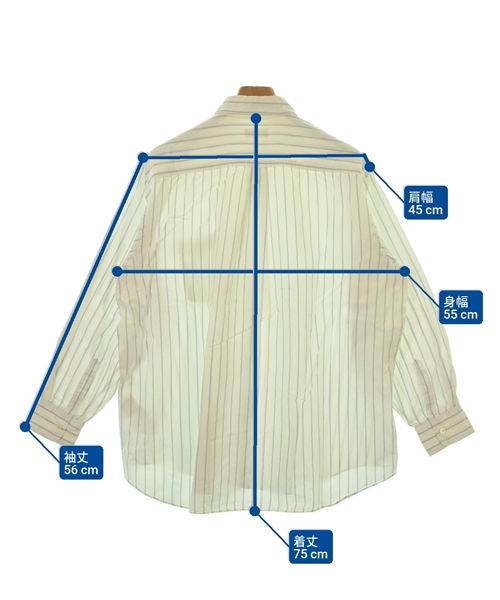 COMME des GARCONS HOMME（コムデギャルソンオム）カジュアルシャツ 白 サイズ:-(L位) メンズ/2200626213077