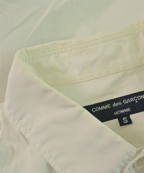 COMME des GARCONS HOMME（コムデギャルソンオム）カジュアルシャツ 白 サイズ:S メンズ/2200626316013