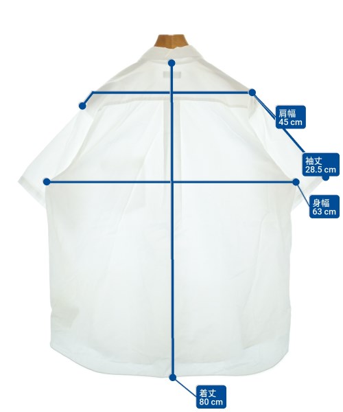 COMME des GARCONS HOMME（コムデギャルソンオム）カジュアルシャツ 白 サイズ:-(XL位) メンズ/2200623024072