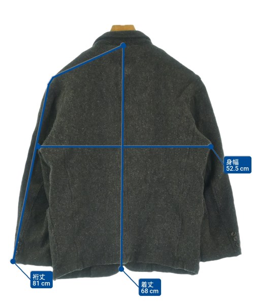 COMME des GARCONS HOMME（コムデギャルソンオム）ジャケット グレー サイズ:S メンズ/2200626948016