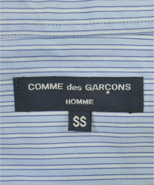 COMME des GARCONS HOMME（コムデギャルソンオム）カジュアルシャツ 青 サイズ:SS(XS位) メンズ/2200626948023