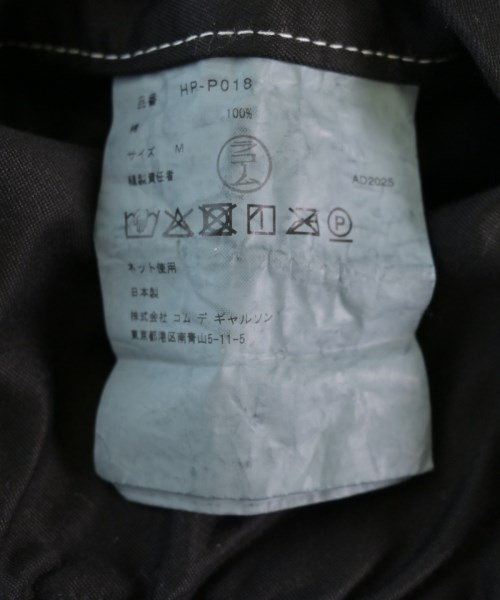 COMME des GARCONS HOMME（コムデギャルソンオム）その他 黒 サイズ:M メンズ/2200627183027