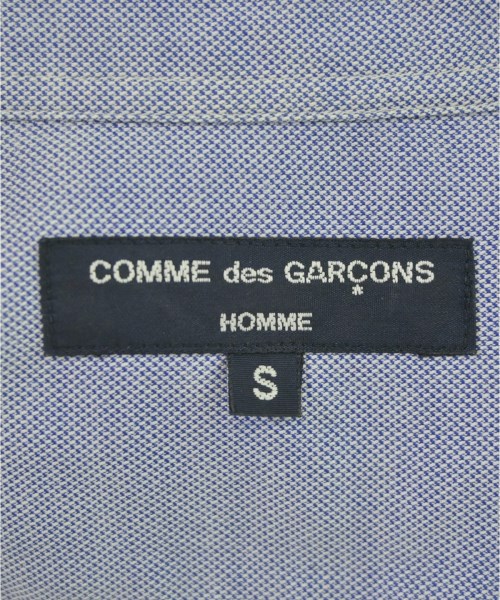 COMME des GARCONS HOMME（コムデギャルソンオム）カジュアルシャツ 青 サイズ:S メンズ/2200627386022