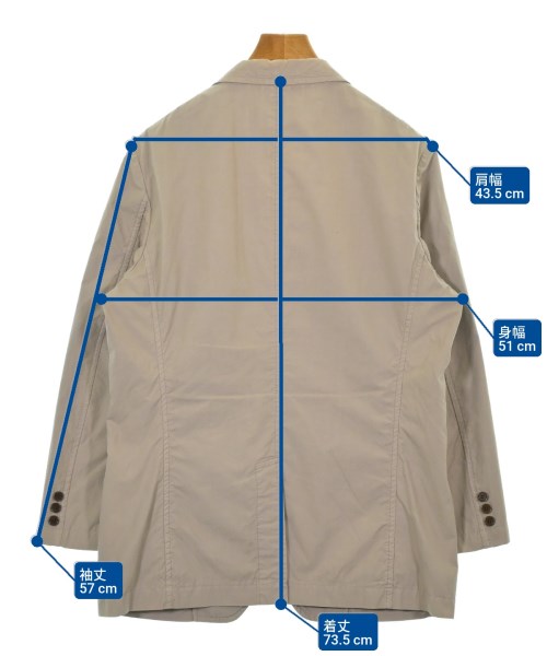 COMME des GARCONS HOMME（コムデギャルソンオム）テーラードジャケット ベージュ サイズ:M メンズ/2200627439032