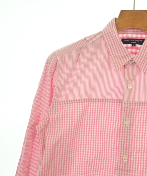 COMME des GARCONS HOMME（コムデギャルソンオム）カジュアルシャツ ピンク サイズ:S メンズ/2200624077039