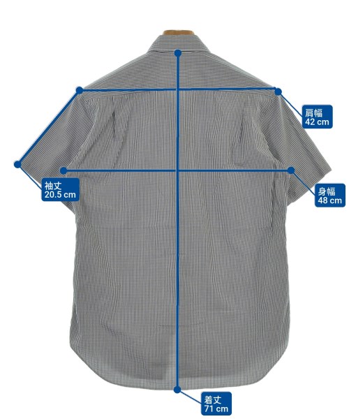 COMME des GARCONS HOMME（コムデギャルソンオム）カジュアルシャツ 紺 サイズ:SS(XS位) メンズ/2200624077053