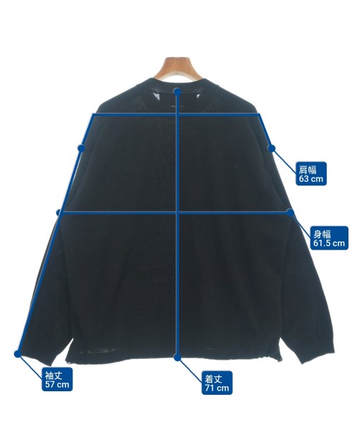 COMME des GARCONS HOMME（コムデギャルソンオム）ニット・セーター 黒 サイズ:M メンズ/2200628333094