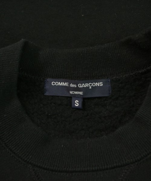 COMME des GARCONS HOMME（コムデギャルソンオム）スウェット 黒 サイズ:S メンズ/2200628627087