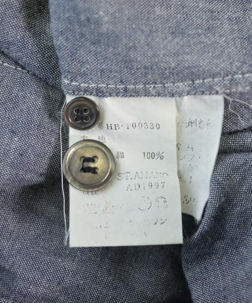 COMME des GARCONS HOMME（コムデギャルソンオム）カジュアルシャツ 青 サイズ:-(XXL位) メンズ/2200615988122