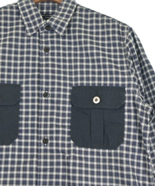 COMME des GARCONS HOMME（コムデギャルソンオム）カジュアルシャツ 紺 サイズ:XS メンズ/2200629071049
