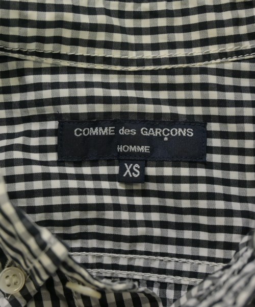 COMME des GARCONS HOMME（コムデギャルソンオム）カジュアルシャツ 黒 サイズ:XS メンズ/2200629071063