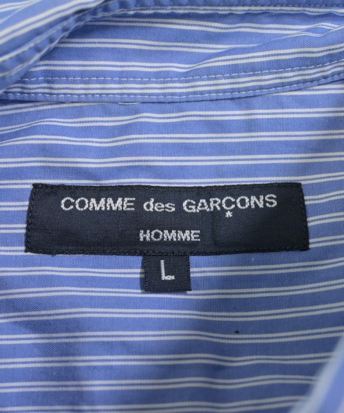 COMME des GARCONS HOMME（コムデギャルソンオム）カジュアルシャツ 青 サイズ:L メンズ/2200630418024