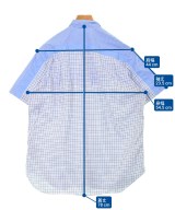 COMME des GARCONS HOMME（コムデギャルソンオム）カジュアルシャツ 青 サイズ:L メンズ/2200630418024