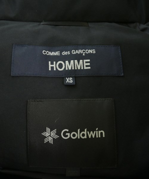 COMME des GARCONS HOMME（コムデギャルソンオム）ダウンジャケット/ダウンベスト 黒 サイズ:XS メンズ/2200630604038
