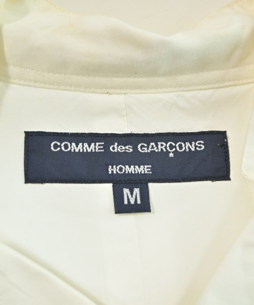 COMME des GARCONS HOMME（コムデギャルソンオム）ドレスシャツ 白 サイズ:M メンズ/2200630736029