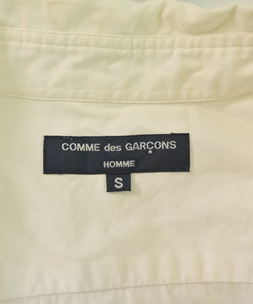 COMME des GARCONS HOMME（コムデギャルソンオム）カジュアルシャツ 白 サイズ:S メンズ/2200630857021