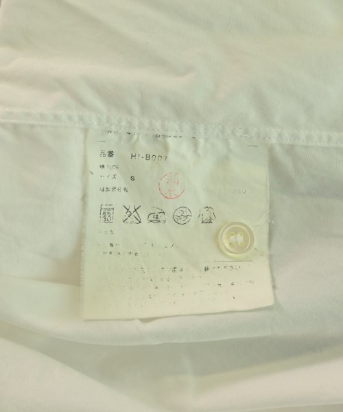 COMME des GARCONS HOMME（コムデギャルソンオム）カジュアルシャツ 白 サイズ:S メンズ/2200630857021