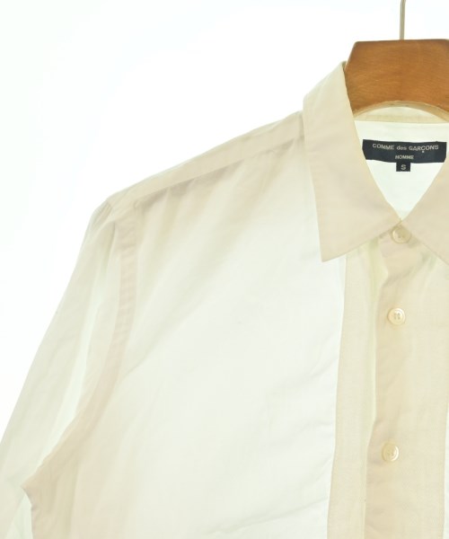 COMME des GARCONS HOMME（コムデギャルソンオム）カジュアルシャツ 白 サイズ:S メンズ/2200630857021