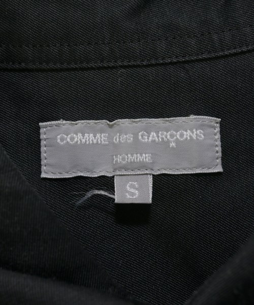 COMME des GARCONS HOMME（コムデギャルソンオム）カジュアルシャツ 黒 サイズ:S メンズ/2200630964026