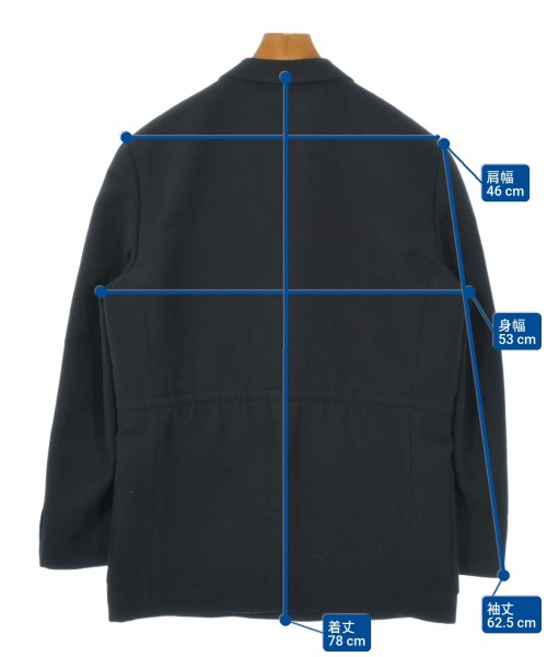 COMME des GARCONS HOMME（コムデギャルソンオム）テーラードジャケット 紺 サイズ:M メンズ/2200617087052
