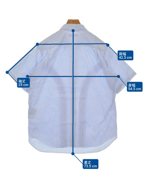 COMME des GARCONS HOMME（コムデギャルソンオム）カジュアルシャツ 白 サイズ:L メンズ/2200621099027