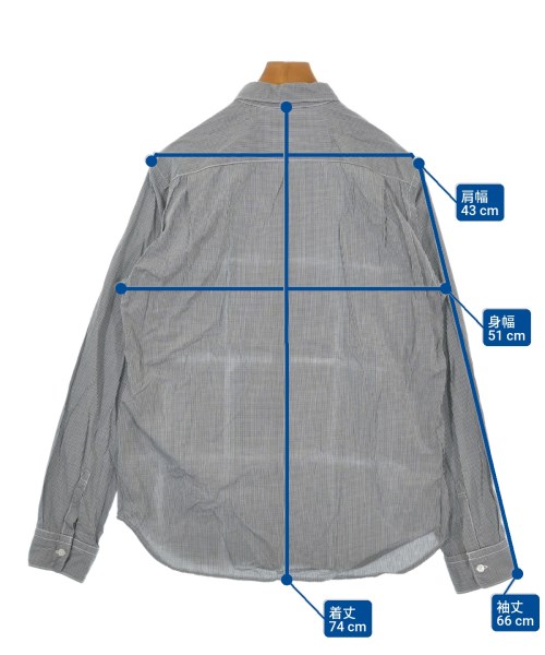 COMME des GARCONS HOMME（コムデギャルソンオム）カジュアルシャツ 黒 サイズ:L メンズ/2200621099058