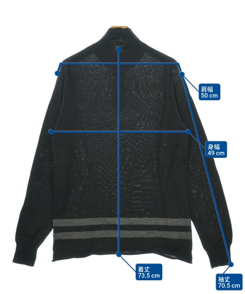 COMME des GARCONS HOMME（コムデギャルソンオム）ニット・セーター 黒 サイズ:M メンズ/2200629166172