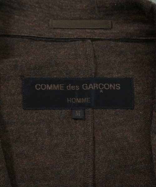 COMME des GARCONS HOMME（コムデギャルソンオム）テーラードジャケット 茶 サイズ:M メンズ/2200627697128