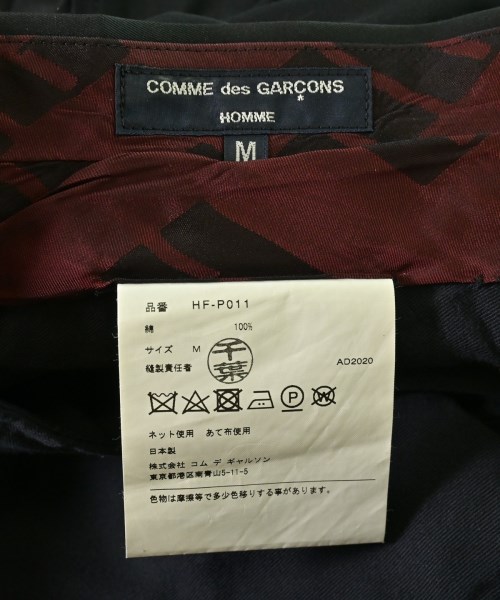 COMME des GARCONS HOMME（コムデギャルソンオム）スラックス 紺 サイズ:M メンズ/2200618900169