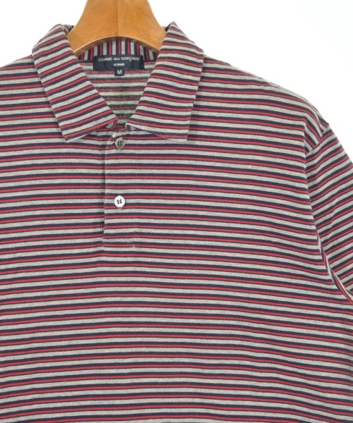 COMME des GARCONS HOMME（コムデギャルソンオム）ポロシャツ グレー サイズ:M メンズ/2200620370059