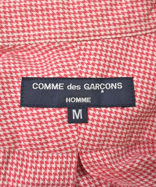 COMME des GARCONS HOMME（コムデギャルソンオム）カジュアルシャツ 赤 サイズ:M メンズ/2200631882145